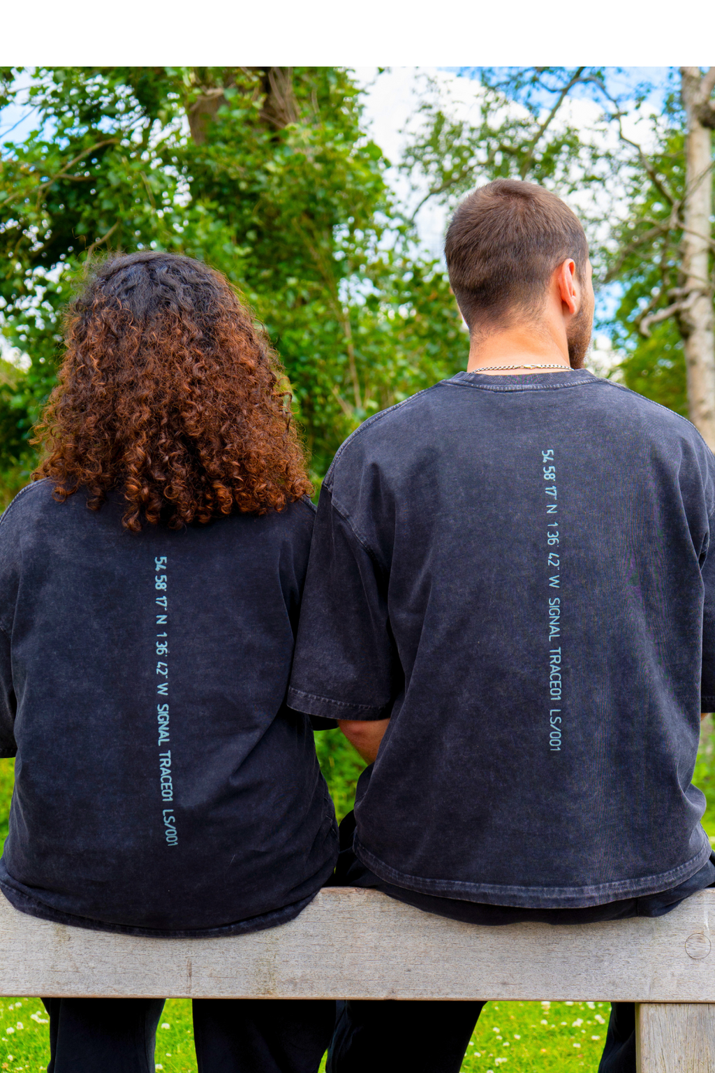 RECEIVE SLOWLY COORDINATE TEE-BOXY Mineral Wash Heavy Weight 275gsm Black